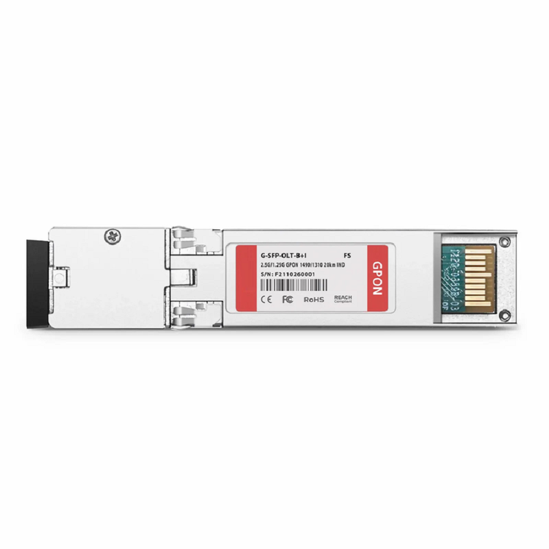 FyberOptix NOKIA 3FE46232BAAA Compatible XGSPON OLT SFP+ 1577nm-TX/1270nm-RX 9.953G-TX/9.953G-RX Class N1 20km DOM Simplex SC/UPC SMF Optical Transceiver Module (Industrial)