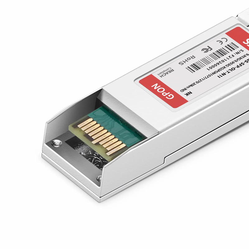FyberOptix NOKIA 3FE46232BAAA Compatible XGSPON OLT SFP+ 1577nm-TX/1270nm-RX 9.953G-TX/9.953G-RX Class N1 20km DOM Simplex SC/UPC SMF Optical Transceiver Module (Industrial)