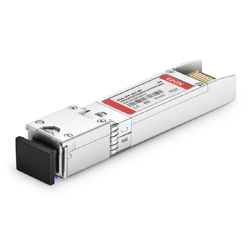 FyberOptix Generic Compatible XGSPON OLT SFP+ 1577nm-TX/1270nm-RX 9.953G-TX/9.953G-RX Class N1 20km DOM Simplex SC/UPC SMF Optical Transceiver Module