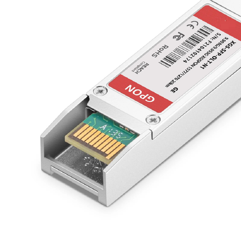 FyberOptix Generic Compatible XGSPON OLT SFP+ 1577nm-TX/1270nm-RX 9.953G-TX/9.953G-RX Class N1 20km DOM Simplex SC/UPC SMF Optical Transceiver Module