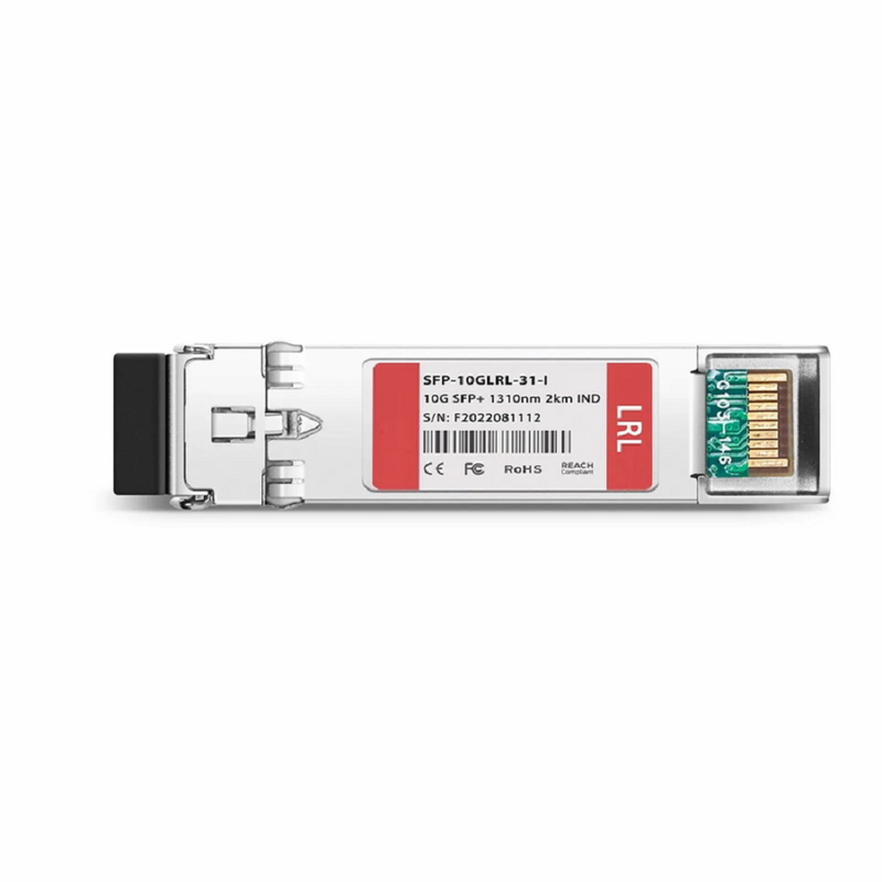 FyberOptix Ericsson RDH10265/2 Compatible SFP+ 10GBASE-LRL 1310nm 2km DOM Duplex LC/UPC SMF Optical Transceiver Module For 4G Wireless (Industrial)