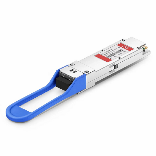 FyberOptix Cisco QSFP-100G-LR4-I Compatible 100GBASE-LR4 QSFP28 4 x 25G NRZ 1310nm 10km DOM Duplex LC/UPC SMF Optical Transceiver Module (Industrial)