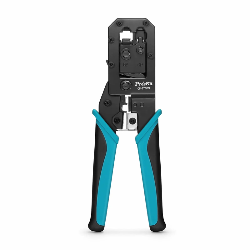 FyberOptix Pro'sKitÃ‚Â® All-in-one Modular Tool, Wire Stripper Cutter Crimper for 6P/8P Modular Plugs with Safety Baffle
