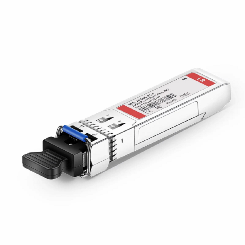 FyberOptix Ericsson RDH10250/3 Compatible SFP+ 10GBASE-LR 1310nm 10km DOM Duplex LC/UPC SMF Optical Transceiver Module For 4G Wireless (Industrial)
