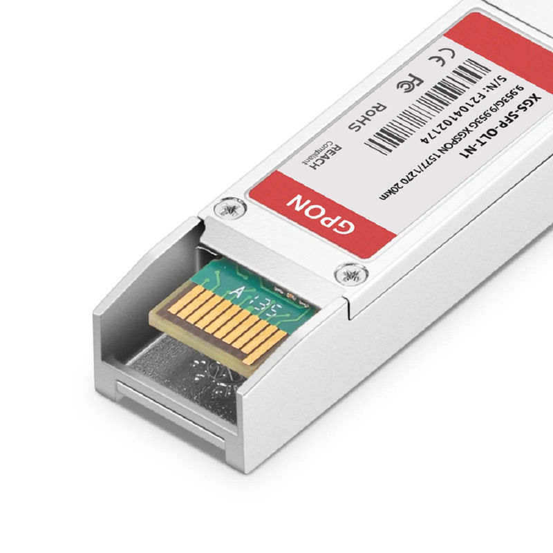FyberOptix Generic Compatible XGSPON OLT SFP+ 1577nm-TX/1270nm-RX 9.953G-TX/9.953G-RX Class N1 20km DOM Simplex SC/UPC SMF Optical Transceiver Module