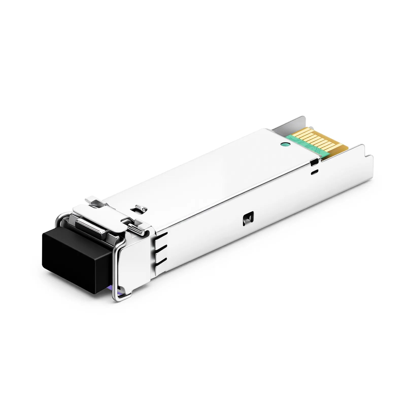 FyberOptix Cisco Compatible 1000BASE-BX-U SFP BiDi 1490nm-TX/1550nm-RX 160km DOM Simplex LC/UPC SMF Optical Transceiver Module