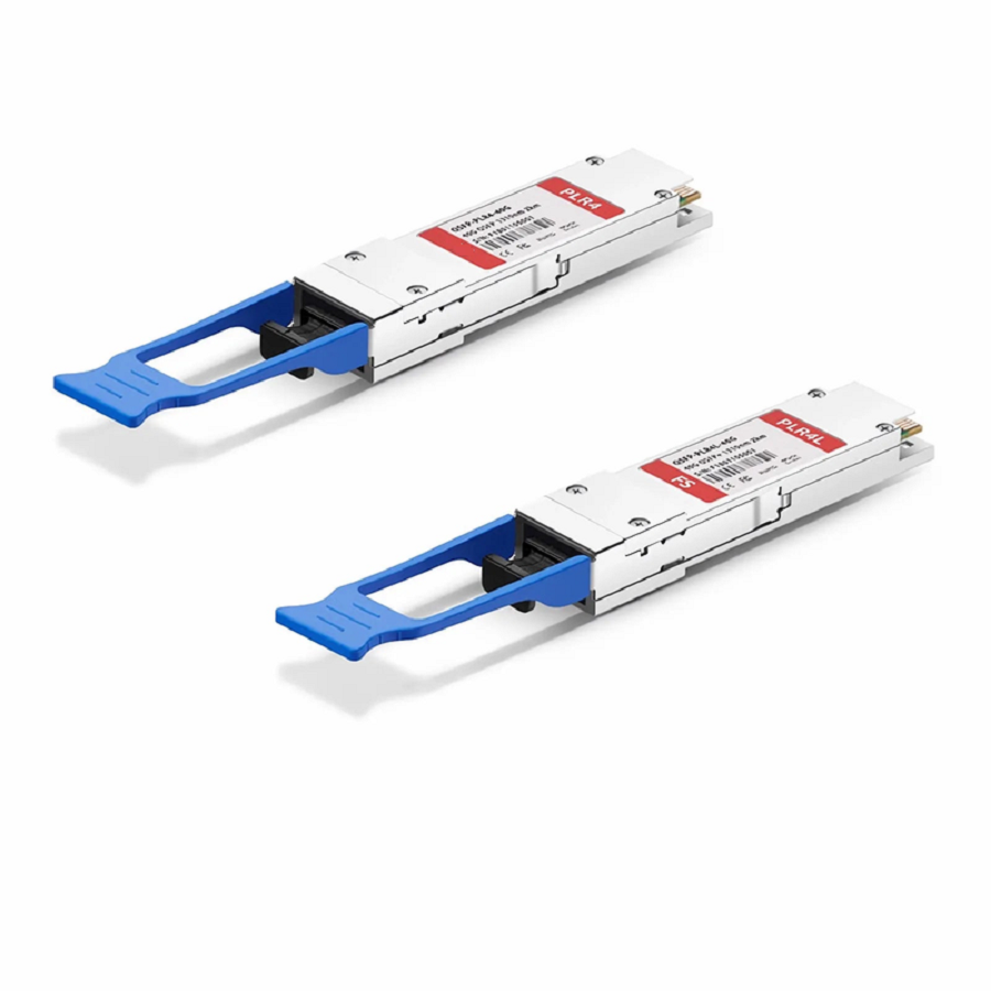 FyberOptix Cisco QSFP-40G-PLRL4 Compatible 40GBASE-PLR4L QSFP+ 1310nm 2km DOM MPO-12/APC SMF Optical Transceiver Module