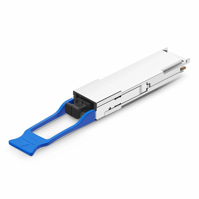 FyberOptix Cisco QSFP-4X10G-LR-S Compatible 4 x 10GBASE-LR QSFP+ 1310nm 10km DOM MPO-12/APC SMF Optical Transceiver Module, Breakout to 4 x 10G-LR