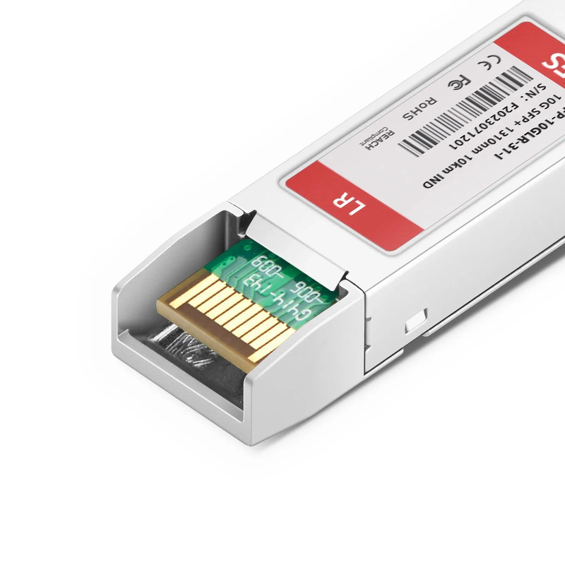 FyberOptix Cisco SFP-10G-LR-I Compatible 10GBASE-LR SFP+ 1310nm 10km DOM Duplex LC/UPC SMF Optical Transceiver Module (Industrial)