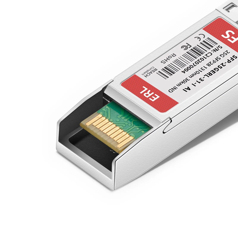 FyberOptix Arista Networks SFP-25G-ER-I Compatible 25GBASE-ER SFP28 1310nm 30km DOM Duplex LC/UPC SMF Optical Transceiver Module (Industrial)