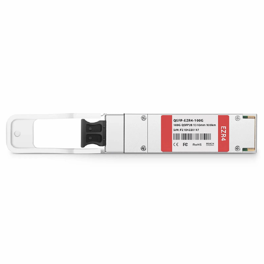 FyberOptix Cisco Compatible 100GBASE-ZR4 QSFP28 4 x 25G NRZ 1310nm 100km DOM Duplex LC/UPC SMF Optical Transceiver Module