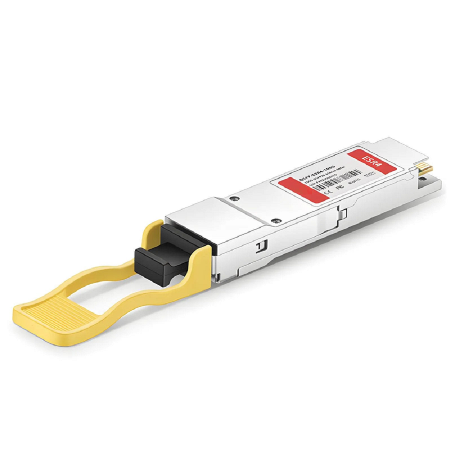 FyberOptix Cisco QSFP-100G-SR4-S Compatible 100GBASE-ESR4 QSFP28 4 x 25G NRZ 850nm 300m OM4 DOM MPO-12/UPC MMF Optical Transceiver Module, Breakout to 4 x 25G-ESR