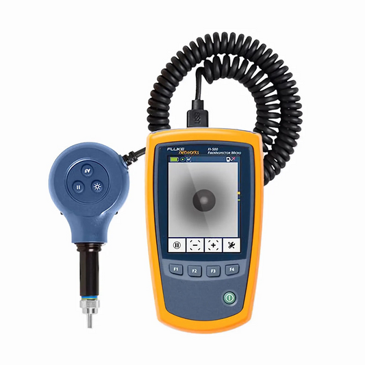 FyberOptix Fluke Networks FI-500 FiberInspectorÃ¢â€žÂ¢ Micro Fiber Inspection Scope Camera with LC/SC and 1.25mm/2.50mm Connector