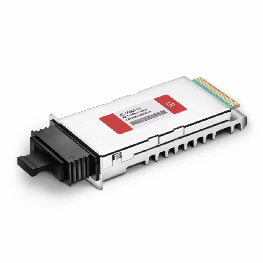 FyberOptix Cisco X2-10GB-LR Compatible 10GBASE-LR X2 1310nm 10km DOM Duplex SC SMF Optical Transceiver Module