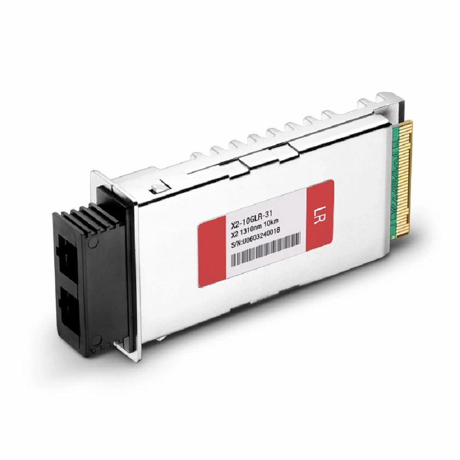 FyberOptix Cisco X2-10GB-LR Compatible 10GBASE-LR X2 1310nm 10km DOM Duplex SC SMF Optical Transceiver Module