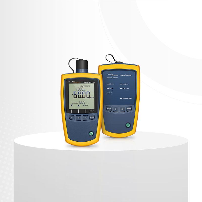 FyberOptix Fluke Networks SFPOWERMETER SimpliFiberÃ‚Â® Pro Handheld Optical Power Meter with 2.5mm SC/FC/ST Connector