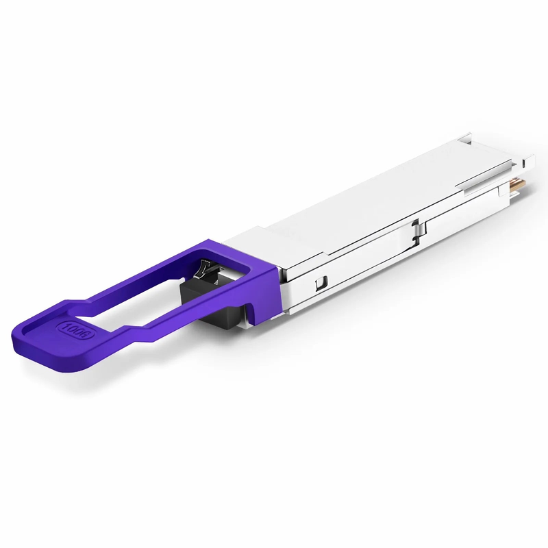 FyberOptix H3C Compatible 100GBASE-BX40-D QSFP28 BiDi 4 x 25G NRZ 1309.14nm-TX/1304.58nm-RX 40km DOM Simplex LC/UPC SMF Optical Transceiver Module