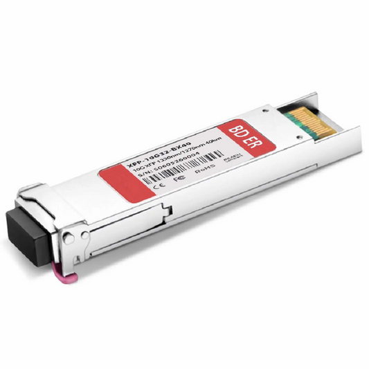 FyberOptix Cisco XFP-10G-BX20D Compatible 10GBASE-BX XFP BiDi 1330nm-TX/1270nm-RX 20km DOM Simplex LC SMF Optical Transceiver Module