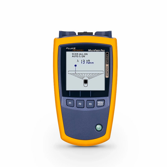 FyberOptix Fluke Networks Handheld Fiber Optical Light Source (1310nm) with MTPÃ‚Â®/MPO-12 Female APC Connector