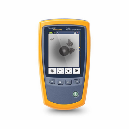 FyberOptix Fluke Networks FI-500 FiberInspectorA Micro Fiber Inspection Scope Camera with LC/SC and 1.25mm/2.50mm Connector