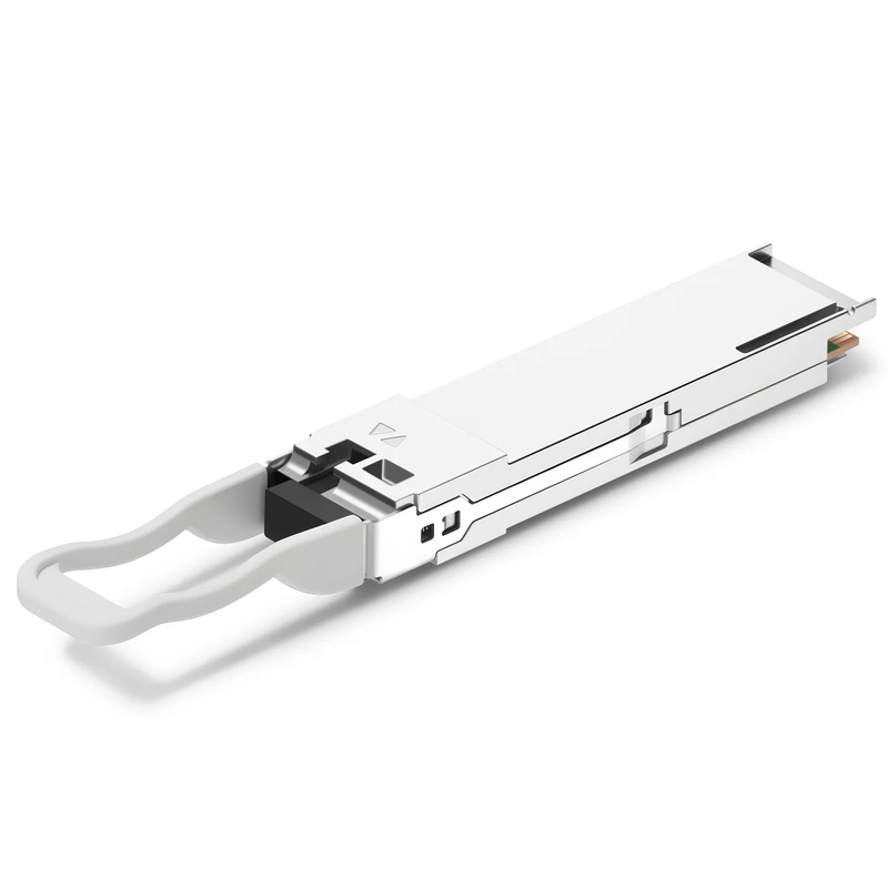 FyberOptix H3C Compatible 100GBASE-BX80-U QSFP28 BiDi 4 x 25G NRZ 1270nm-TX/1310nm-RX 80km DOM Simplex LC/UPC SMF Optical Transceiver Module