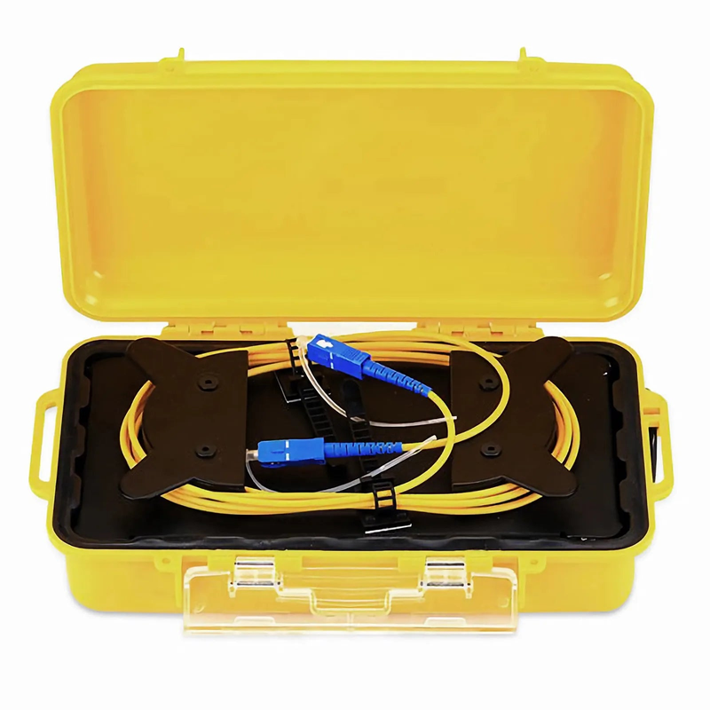 FyberOptix Customized Single Mode Fiber Optic OTDR Launch Cable Box