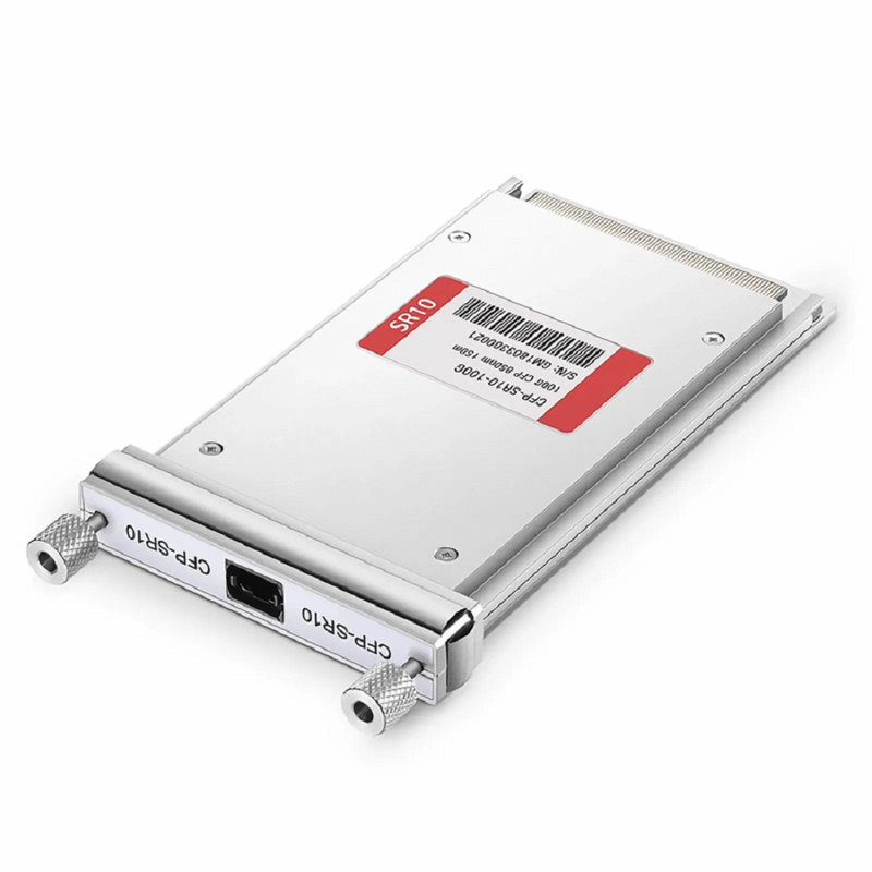 FyberOptix Juniper Networks CFP-100GBASE-SR10 Compatible 100GBASE-SR10 CFP 10 x 10G NRZ 850nm 150m DOM MPO-24 MMF Optical Transceiver Module