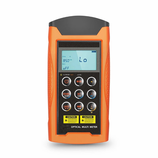 FyberOptix FHOM-201 Power Meter + Laser Source Handheld Optical Multimeter with 2.5mm FC/SC/ST Connector