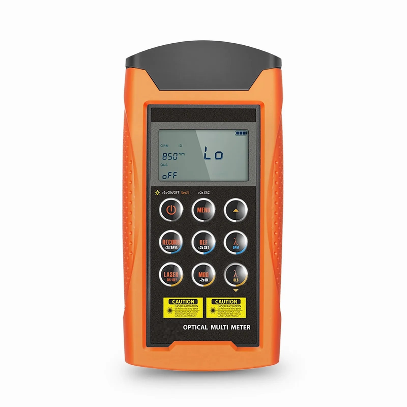 FyberOptix FHOM-201 Power Meter + Laser Source Handheld Optical Multimeter with 2.5mm FC/SC/ST Connector