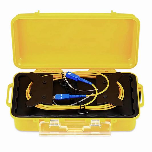 FyberOptix Customized Single Mode Fiber Optic OTDR Launch Cable Box