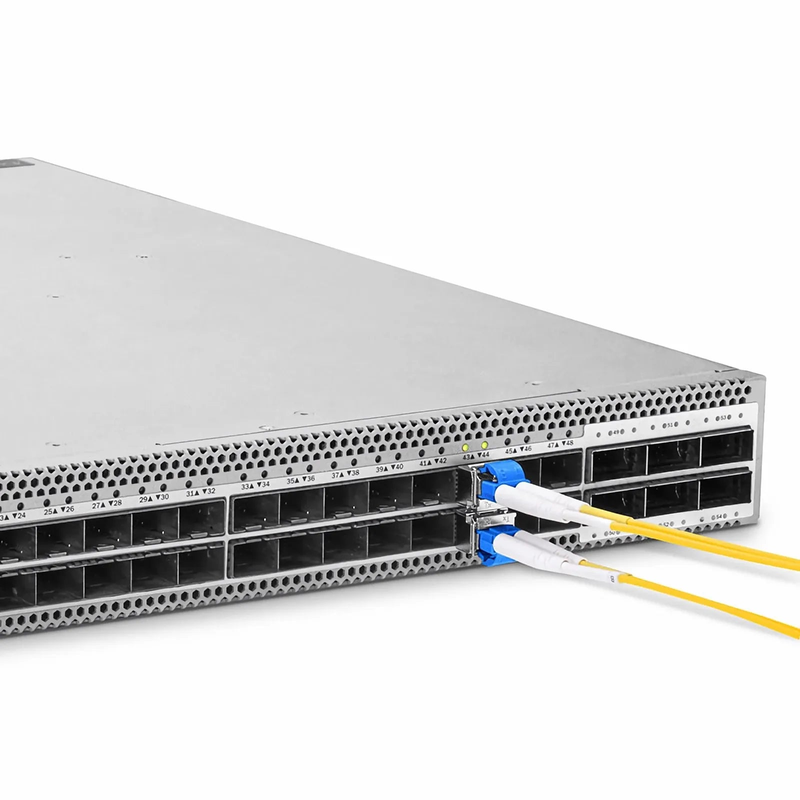 FyberOptix Brocade Compatible 25GBASE-LR SFP28 1310nm 10km Duplex LC/UPC SMF DOM Optical Transceiver Module