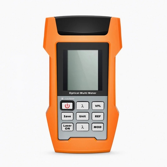 FyberOptix FHOM-103-1 Handheld Optical Multimeter Built-in 1mW Visual Fault Locator with Data Export Function