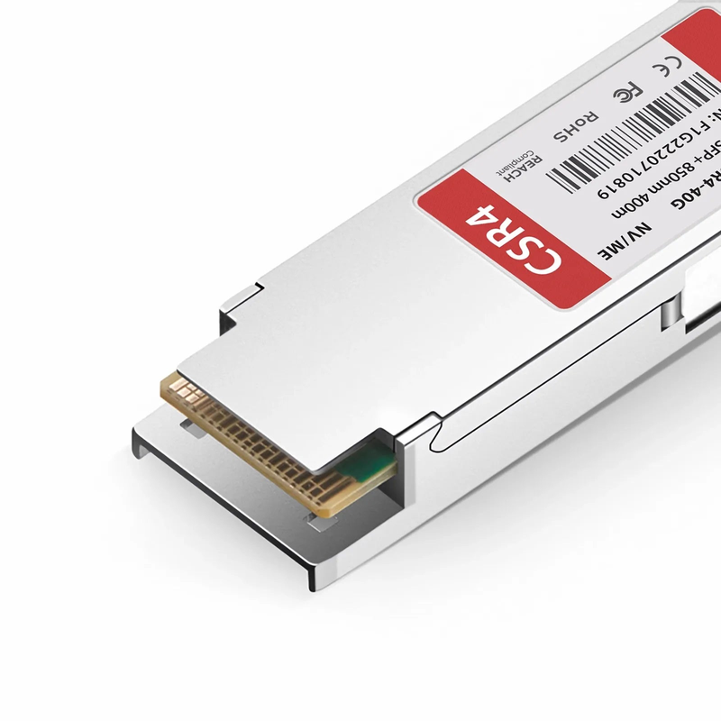 FyberOptix NVIDIA/Mellanox MC2210411-SR4E Compatible 40GBASE-SR4 E QSFP+ 850nm 400m DOM MPO-12/UPC MMF Optical Transceiver Module, Breakout to 4 x 10G-SR