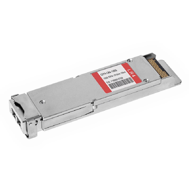 FyberOptix Dell CFP4-100GBASE-LR4 Compatible 100GBASE-LR4 CFP4 4 x 25G NRZ 1310nm 10km DOM Duplex LC SMF Optical Transceiver Module