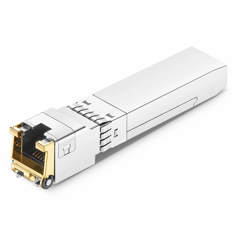 FyberOptix Cisco Compatible 10M/100M/1G/2.5G/5G/10Gbps NBASE-T SFP+ Copper 30m RJ-45 Transceiver Module (LOS)