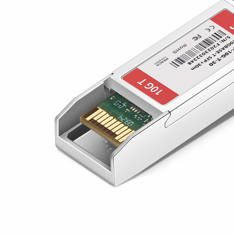 FyberOptix Cisco Compatible 10GBASE-T SFP+ Copper 30m RJ-45 Transceiver Module (LOS)