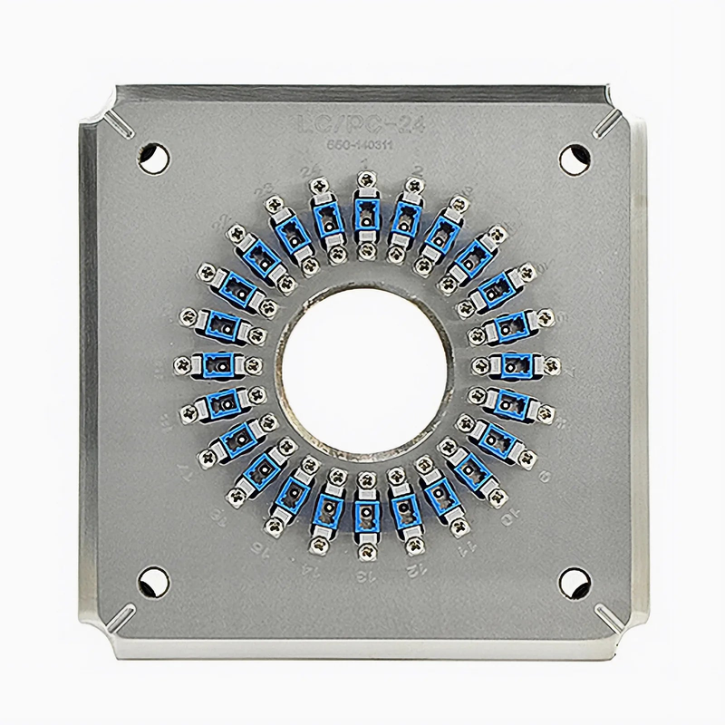 FyberOptix Polishing Fixture/Holder for LC/UPC 24(EX LC/UPC-20) Connectors (LC/UPC-24 Connector Jig)