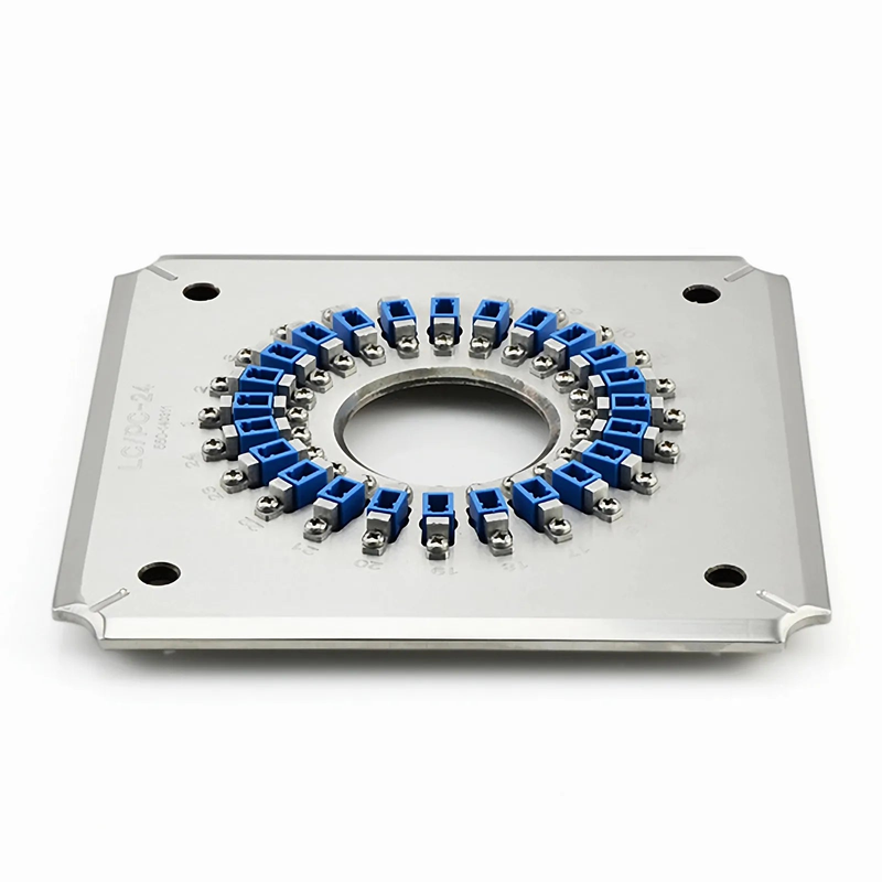 FyberOptix Polishing Fixture/Holder for LC/UPC 24(EX LC/UPC-20) Connectors (LC/UPC-24 Connector Jig)
