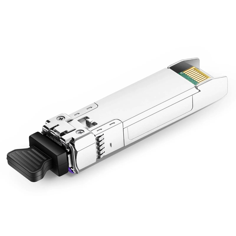 FyberOptix Cisco Compatible 10GBASE-BX100-U BiDi SFP+ 1490nm-TX/1550nm-RX 100km DOM Simplex LC/UPC SMF Optical Transceiver Module