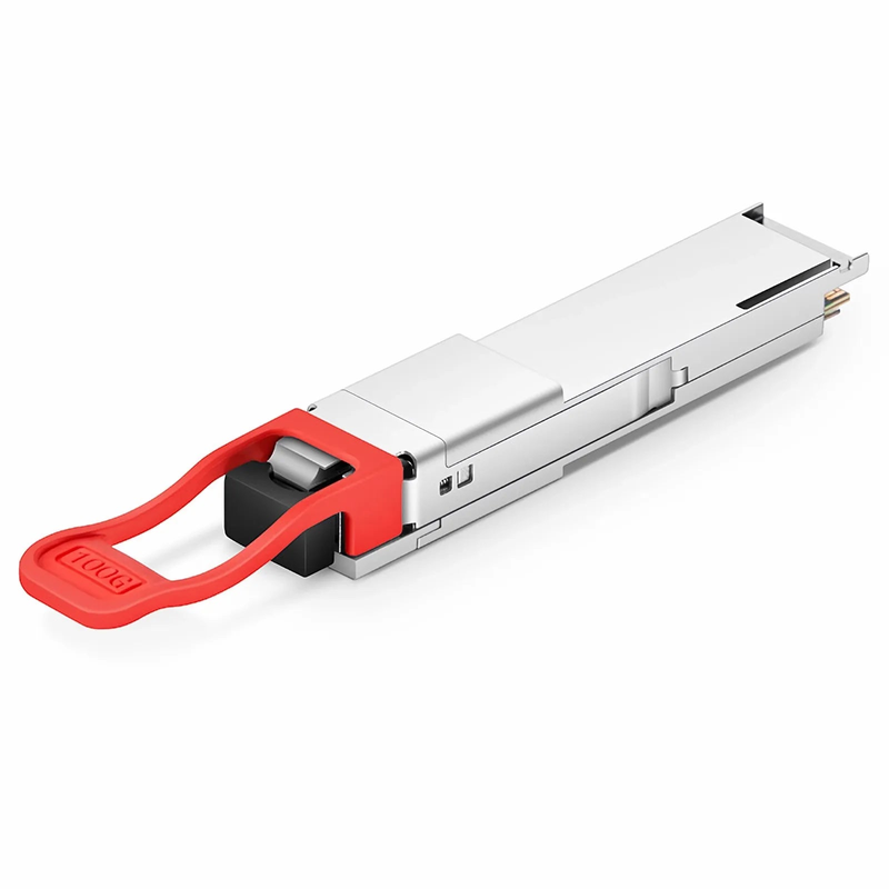 FyberOptix NVIDIA/Mellanox Compatible 100GBASE-BX20-D QSFP28 BiDi 4 x 25G NRZ 1310nm-TX/1280nm-RX 20km DOM Simplex LC/UPC SMF Ethernet Optical Transceiver Module
