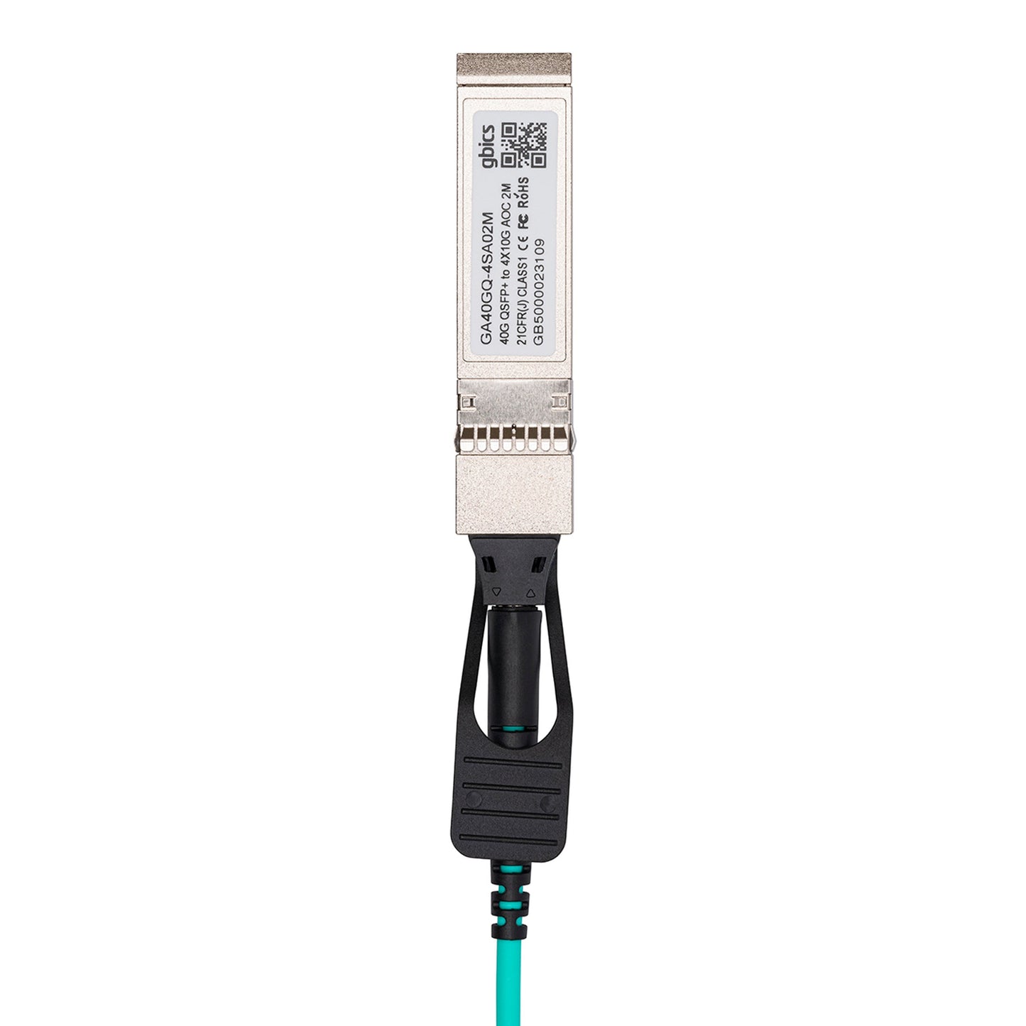 JNP-QSFP-AOCBO-20M - Juniper Compatible 20 Metre 40G QSFP+ to 4x10G SFP+ Breakout Active Optical Cable