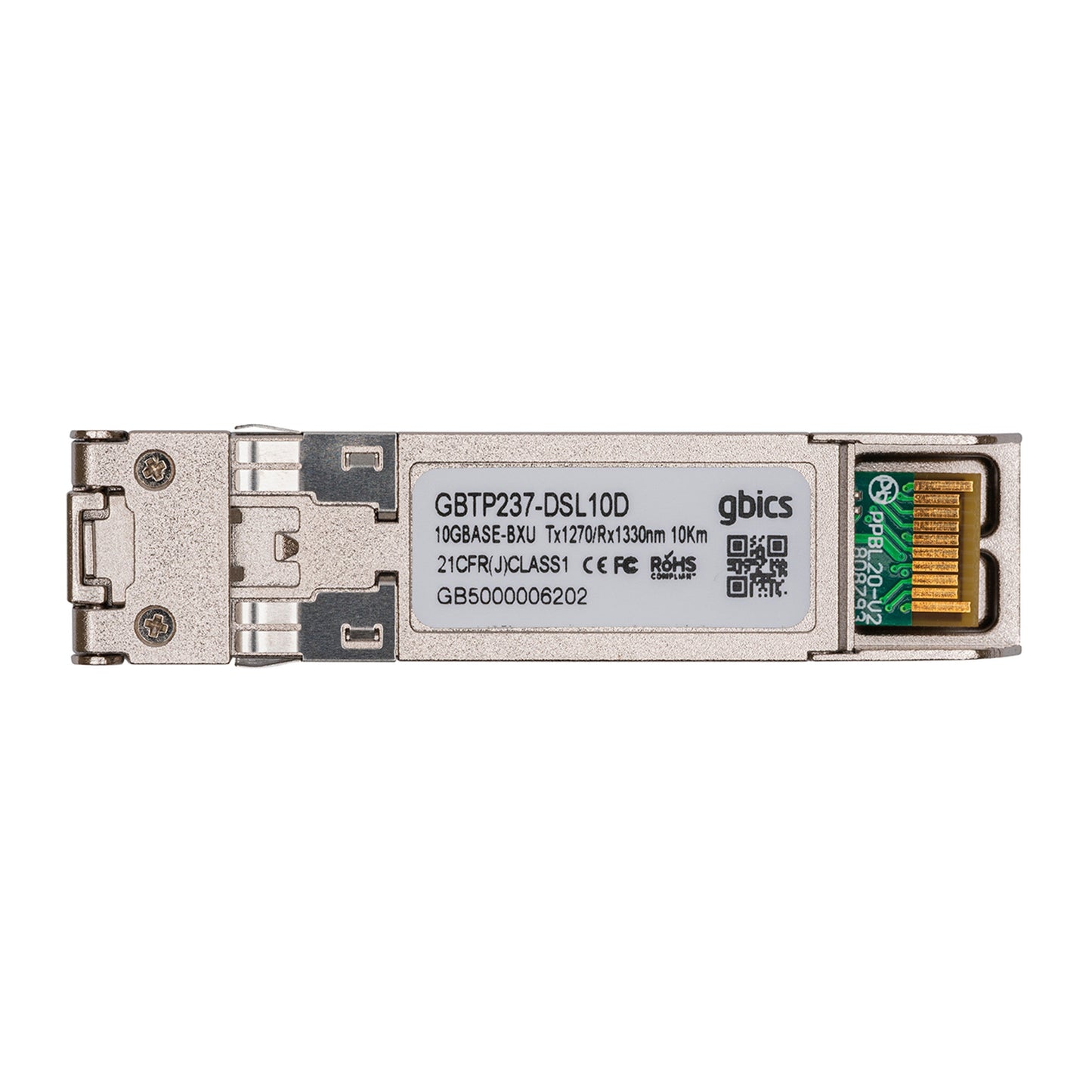 JNP-SFP-10G-BX10D - Juniper Compatible 10GBASE-BX10-D SFP+ 1330nm-TX/1270nm-RX 10km DOM Transceiver Module