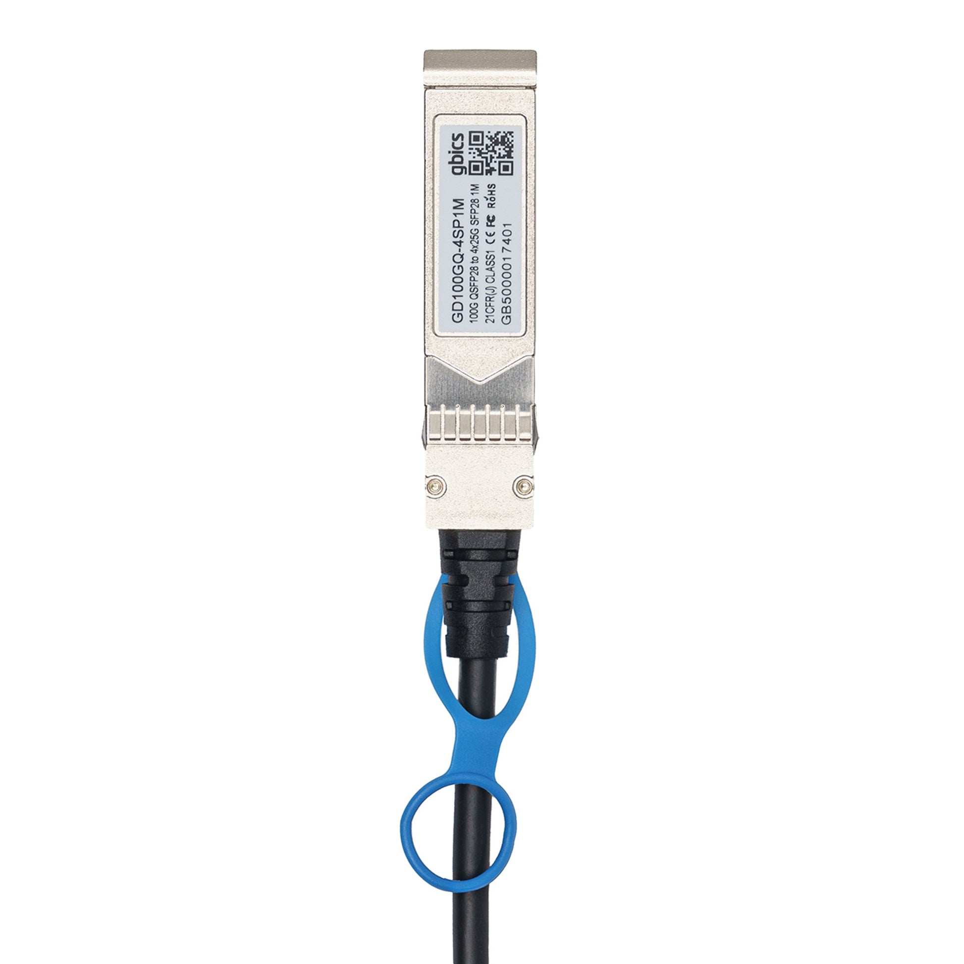 100G QSFP28 to Four SFP28 Passive Cable - Fyber Optix