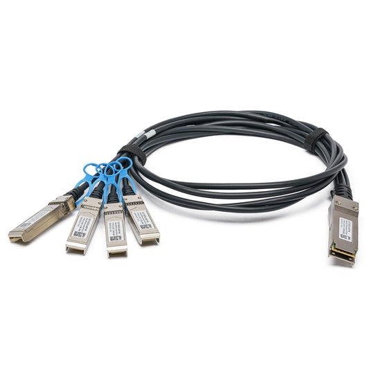 100G QSFP28 to Four SFP28 Passive Cable - Fyber Optix