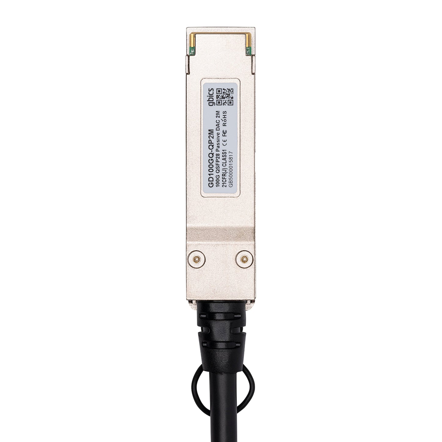 100CQQH3010 - Intel Compatible 1 metre 100G QSFP28 Passive Direct Attach Copper Twinax Cable