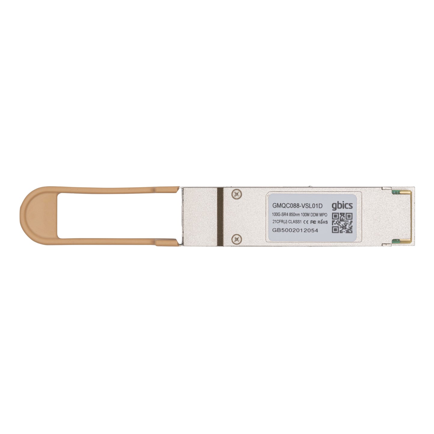 FG-TRAN-QSFP28-SR4 - Fortinet Compatible 100GBASE-SR4 QSFP28 850nm 100m MPO/MTP DOM Transceiver Module