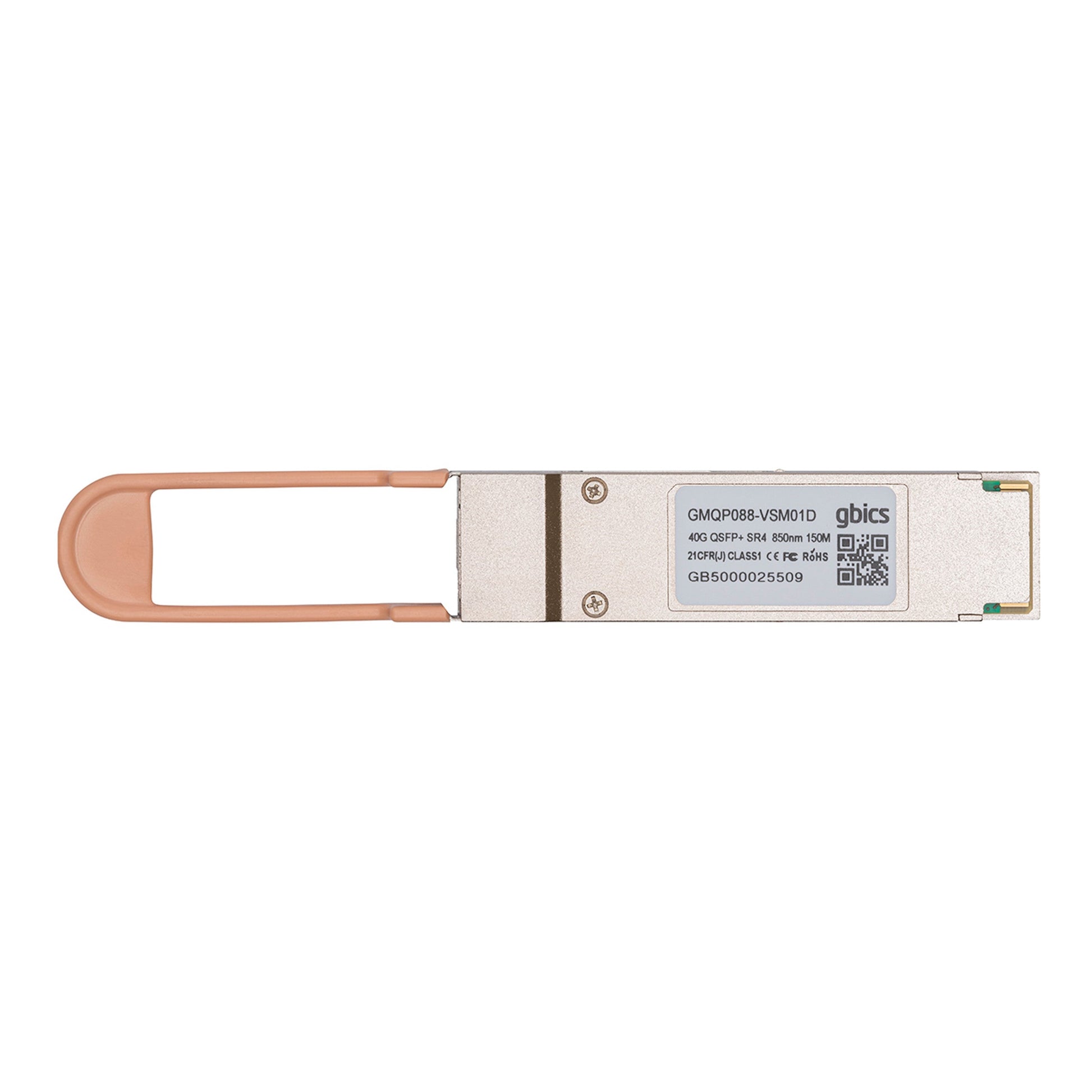 10319 - Extreme Compatible 40GBASE - SR4 QSFP+ 850nm 150m MTP/MPO DOM Transceiver Module - Fyber Optix