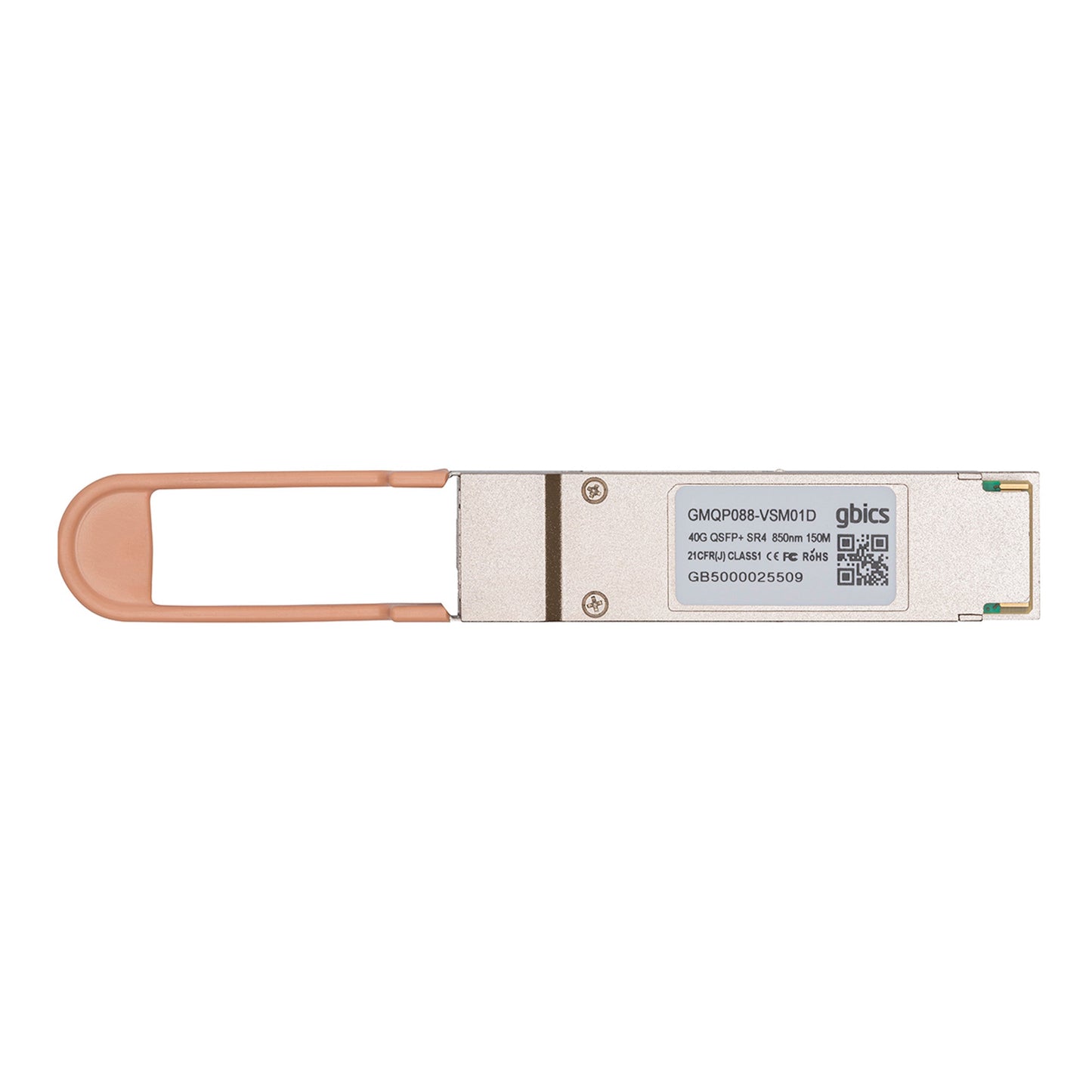 AFBR-79E3PZ - Avago Compatible 40GBASE-SR4 QSFP+ 850nm 150m MTP/MPO DOM Transceiver Module