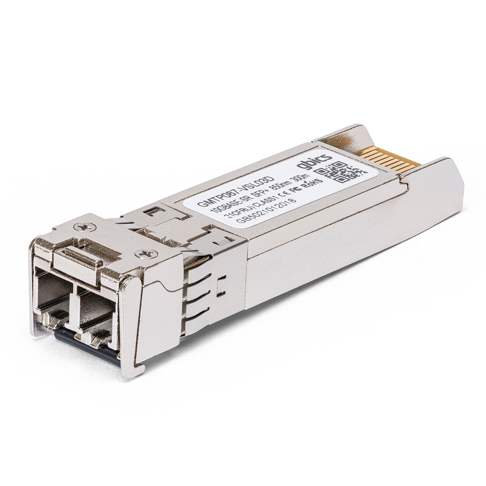 10GBASE - SR - Open Standard 10GBASE - SR SFP+ 850nm 300m DOM Transceiver Module - Fyber Optix