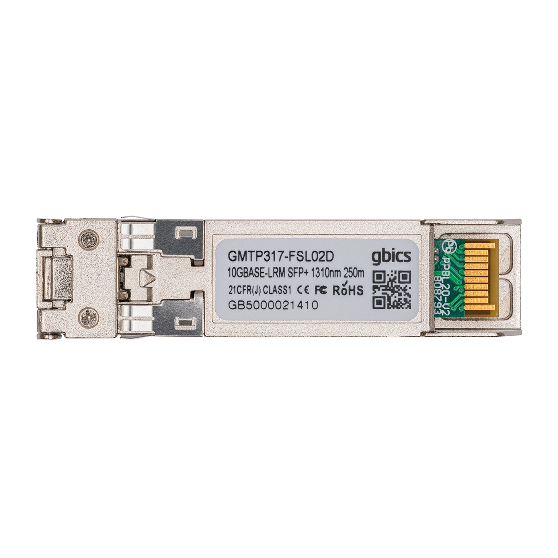 10G - SFPP - LRM - Brocade/Ruckus Compatible 10GBASE - LRM SFP+ 1310nm 220m DOM Transceiver Module - Fyber Optix